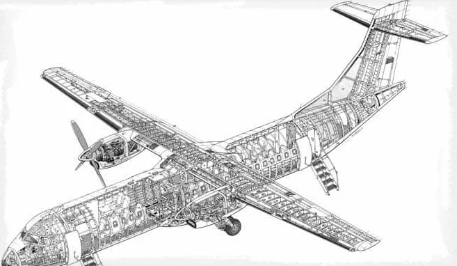 Конструкция ATR 72