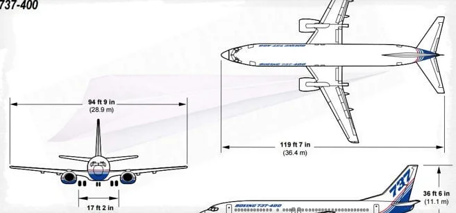 Boeing 737-400 характеристики