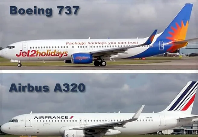 Боинг 737 и Аэробус А320