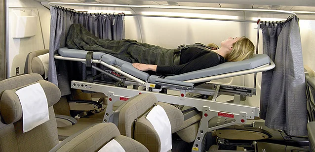 Места в самолете для лежачих инвалидов
