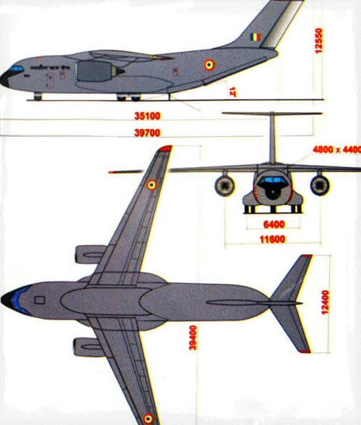 Планируемые характеристики Ил-214