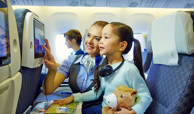 Как отправить ребенка на самолете одного