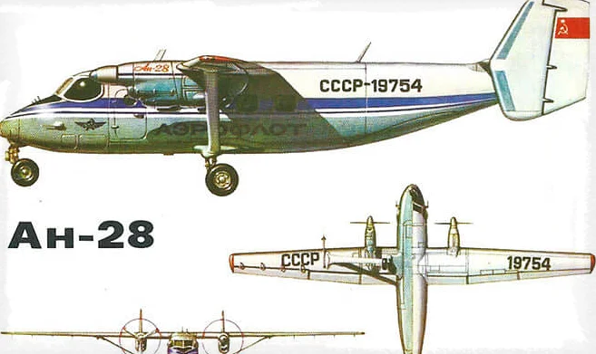 Описание конструкции Ан-28