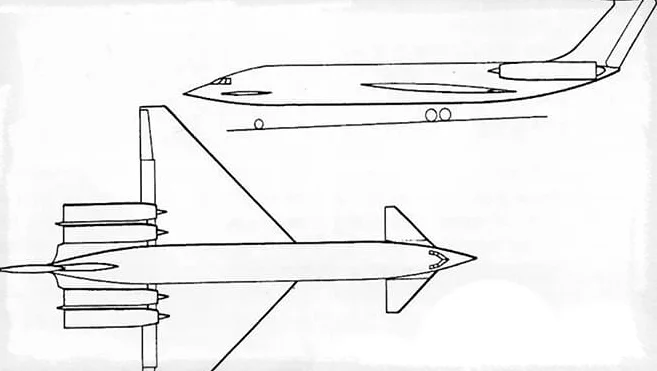 Чертеж проекта Ил-66