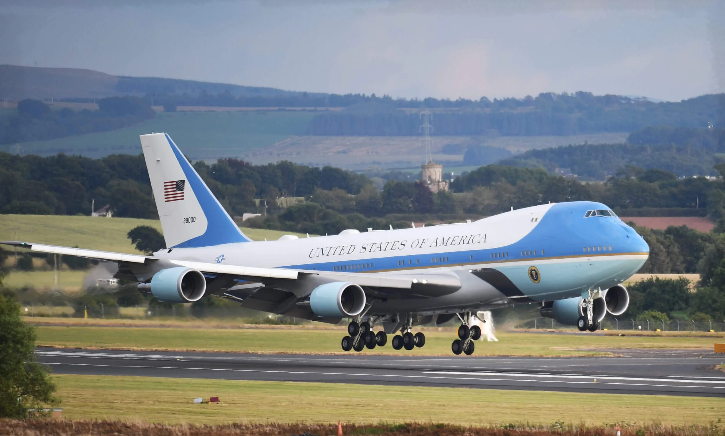 Самолеты президентов мира