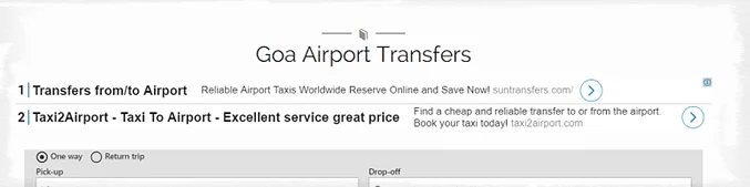 Аэропорт Даболим онлайн-табло