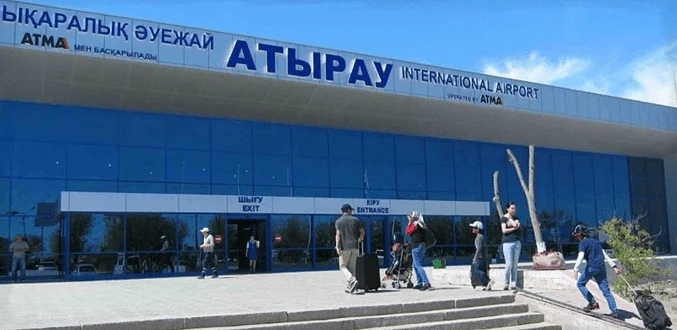 Аэропорты Казахстана на карте