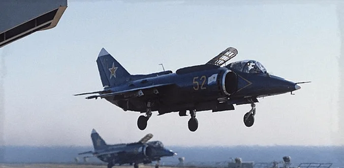 Боевое применение Як-38