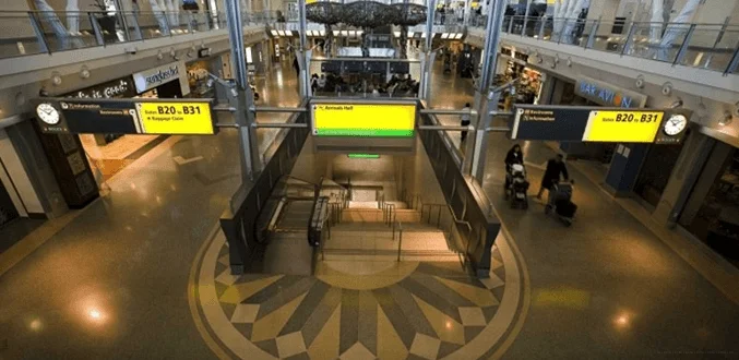 Схема аэропорта Кеннеди Нью-Йорк